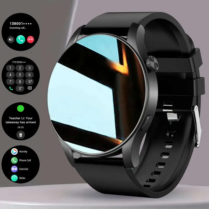 1pc V25Z Smart Watch with Call Function Pedometer Calorie Counter Compatible with Android iPhone