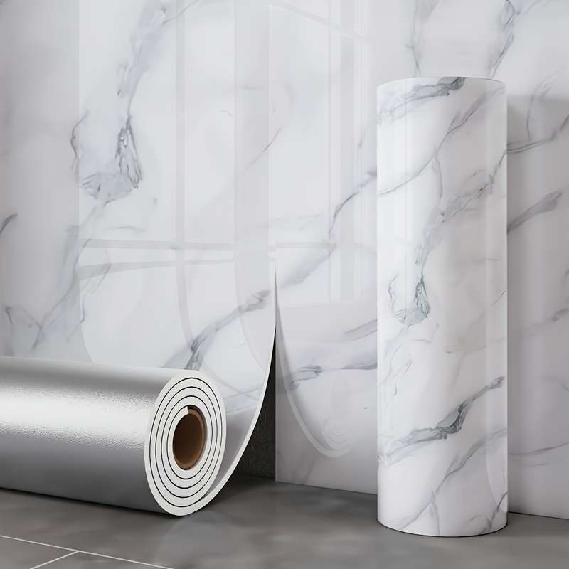 1PC Wall StickersLarge Flower White Pattern60X300CM  23.62X118.11IN