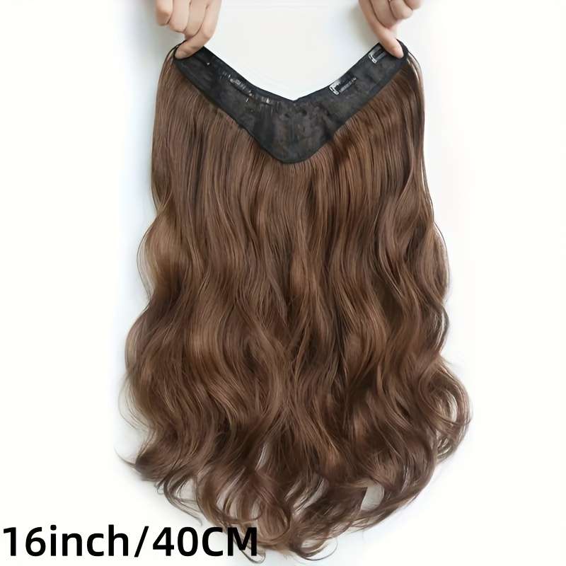 1Pc Brown Black 50.8cm Fashion Design Wig