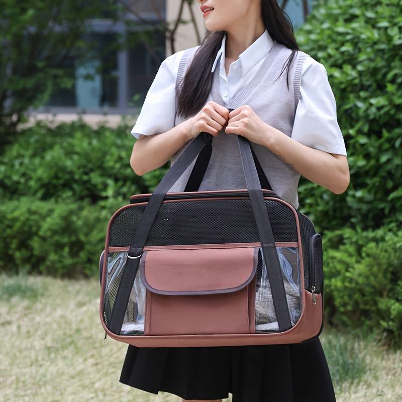 1pc Dark Gray Pet Bag