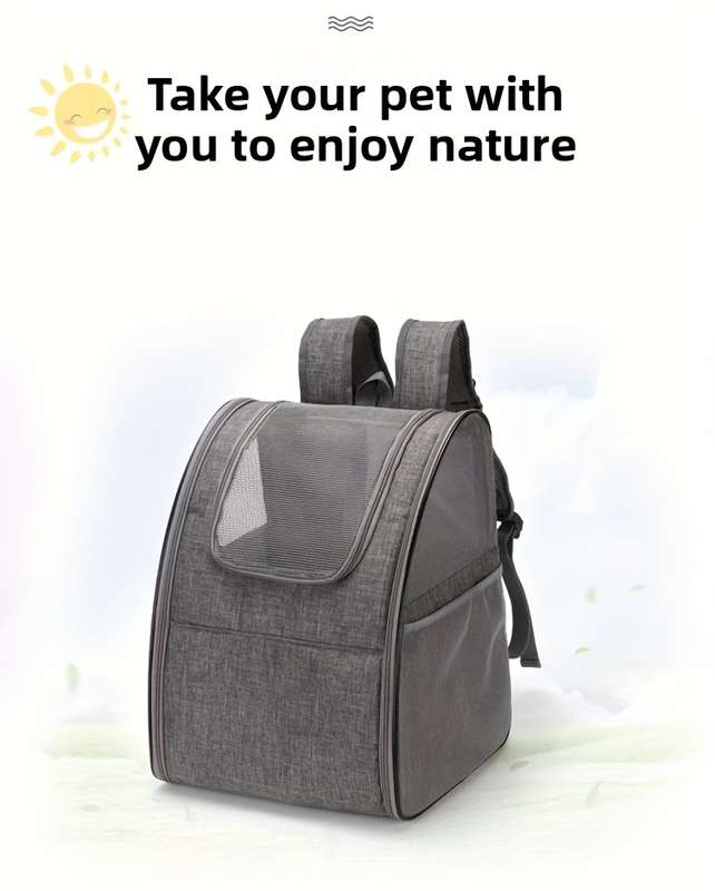 1pc grey Pet Bag