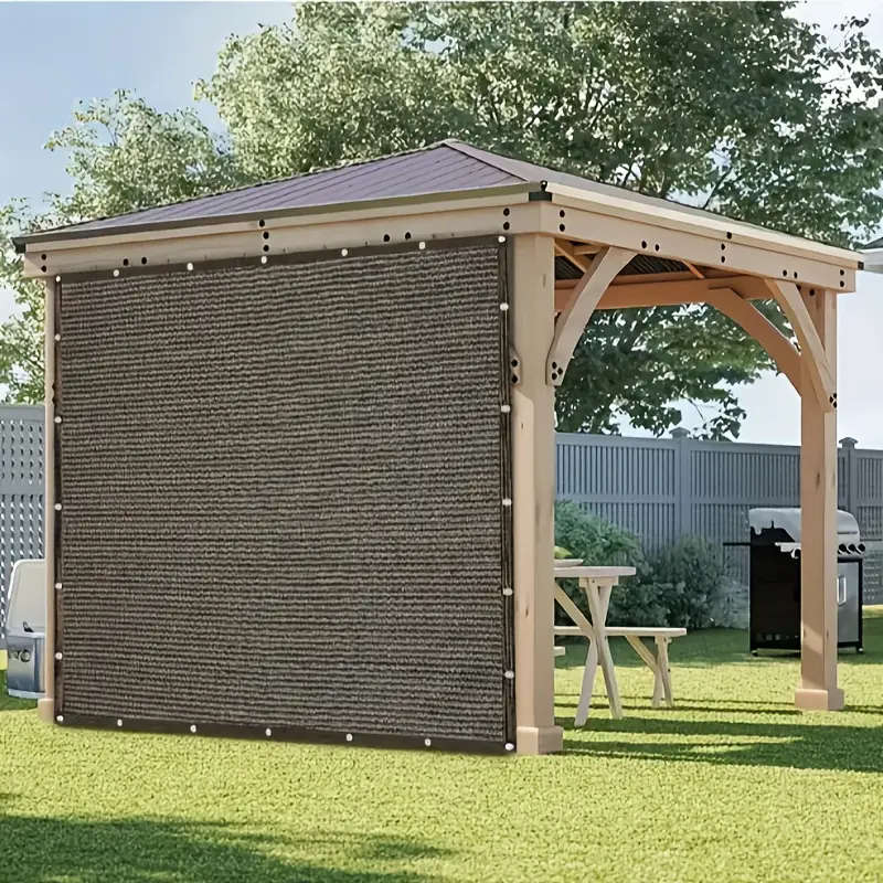 1pc 3x5m Sunshade Cloth with Rope Ring High Shade Rate Breathable and Durable Outdoor Sunshade Net