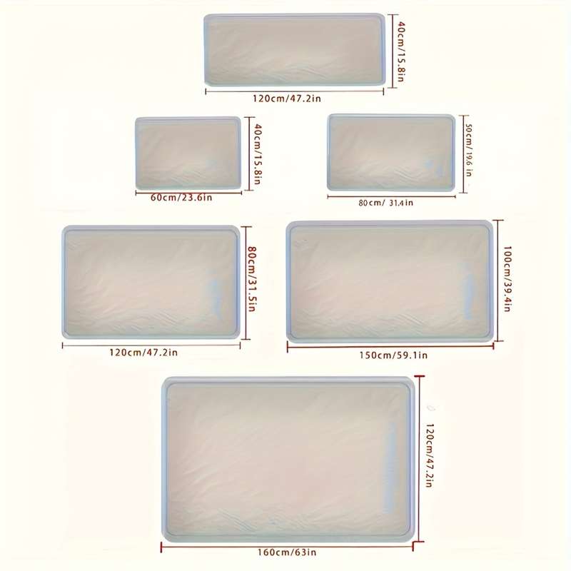 1Pc 40x59inch 100x150cm Floor Mat