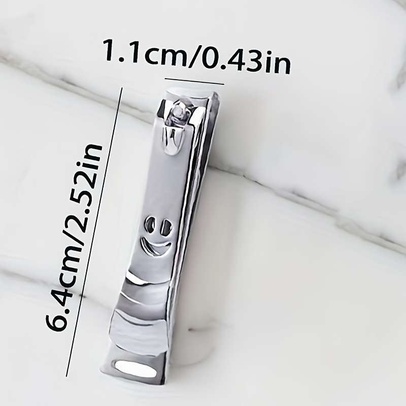 20pcs Classic Style Nail Clippers Set High Carbon Steel Concave Blade Edge Unscented Sharp