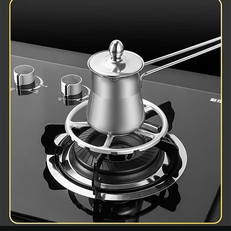 1pc Heavy-Duty Metal Gas Stove Burner Grate Anti-Slip Multi-Claw Design Perfect for Small P