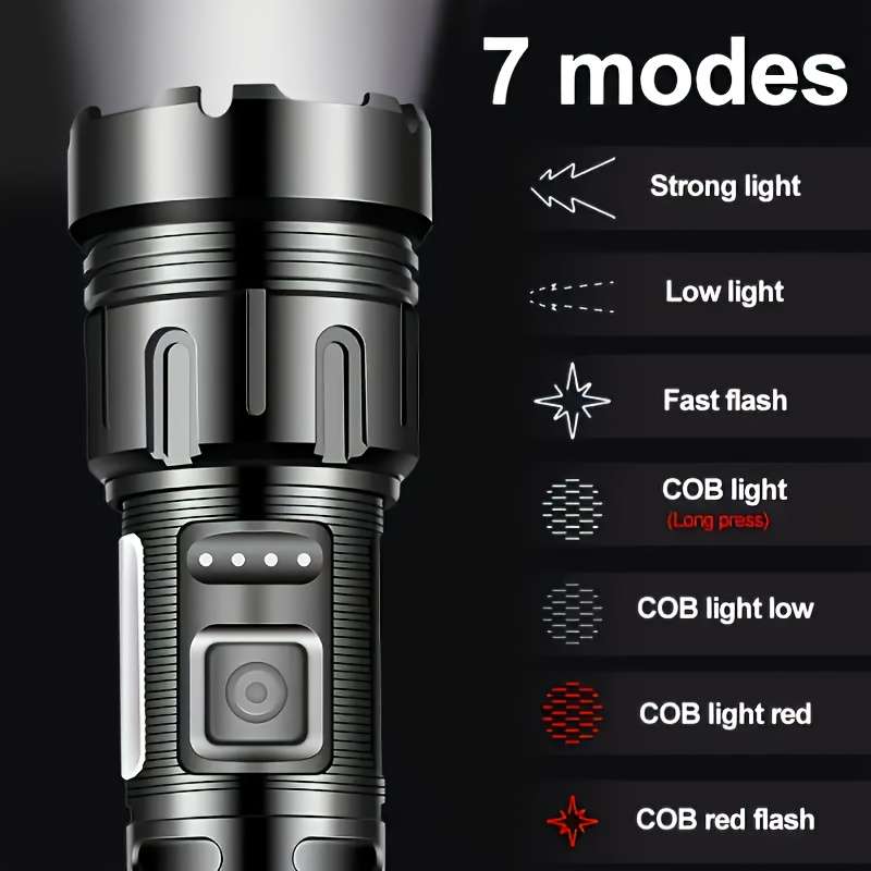 1PC Black   Flashlight