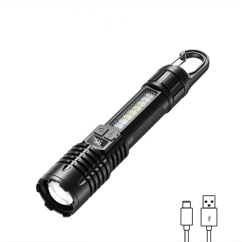 1PC Flashlight With Hook Flashlight