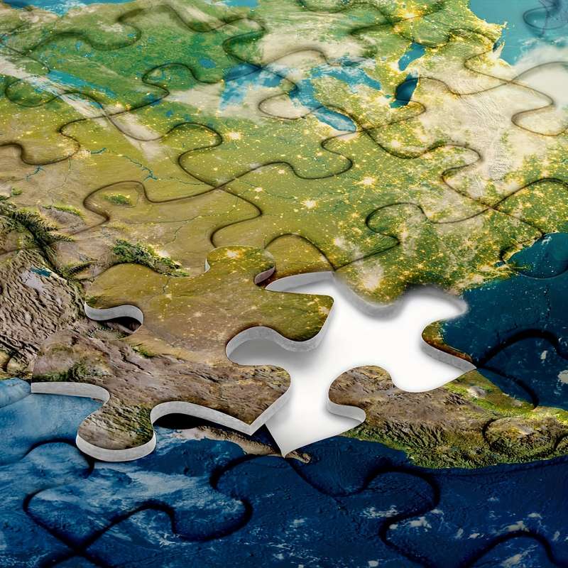 1000pcs Puzzle for Adults Space Earth Jigsaw Puzzles 1000pcs Telescope Planet Close