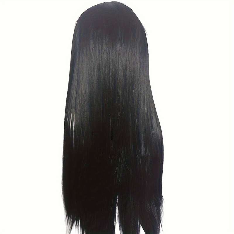 1Pc Black 60.96cm Fashion Design Wig