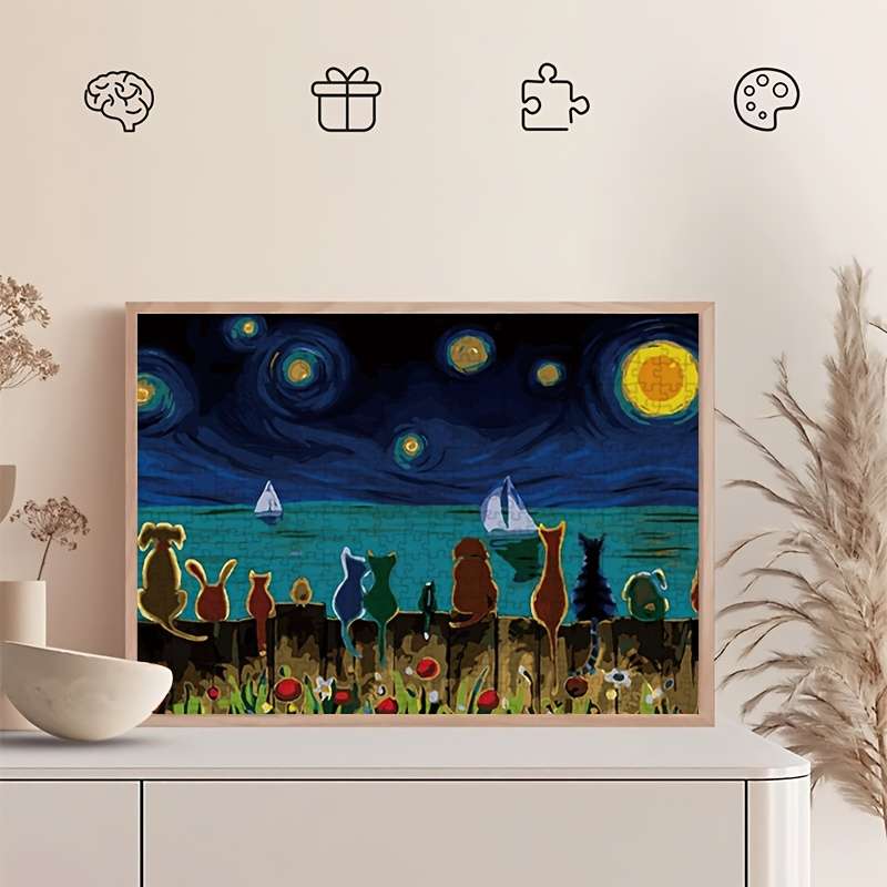1000 Piece Paper Jigsaw Puzzle For Adults