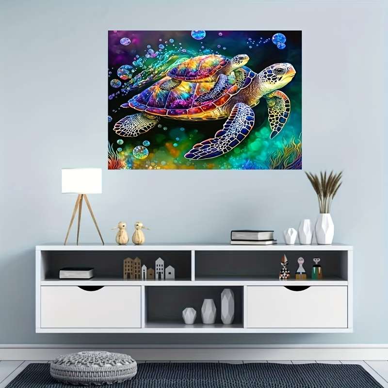 1000pcs Sea Turtle Jigsaw Puzzle Thick Durable Seamless for Adults Perfect for