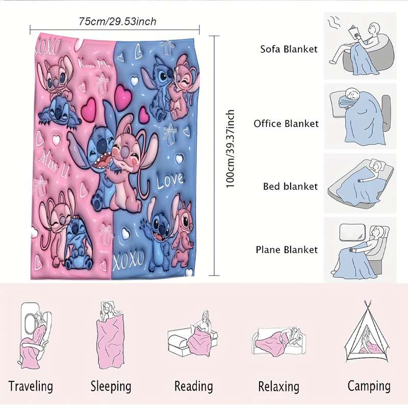1ps Blanket Color Star size 200.0x230.0cm