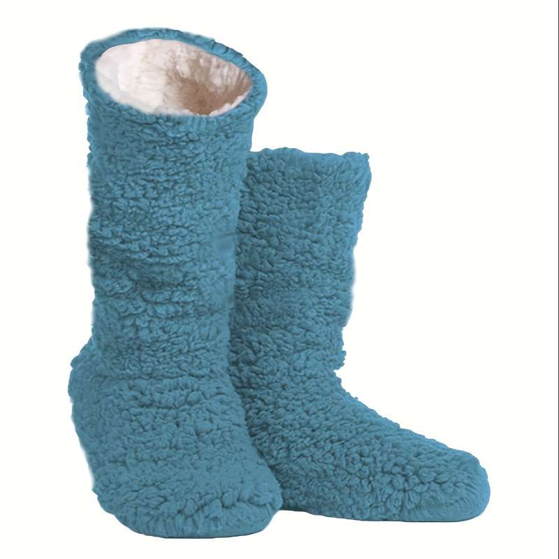1Pairs Sock Teal Blue  One Size