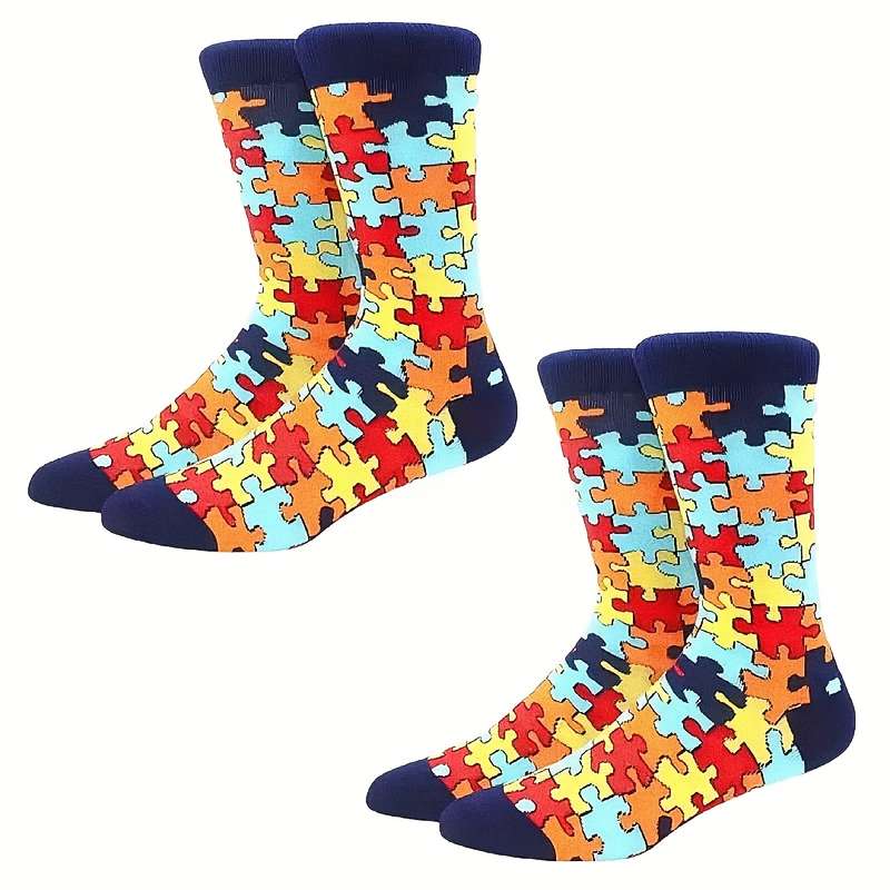 5 Pairs One Size High Elastic Socks