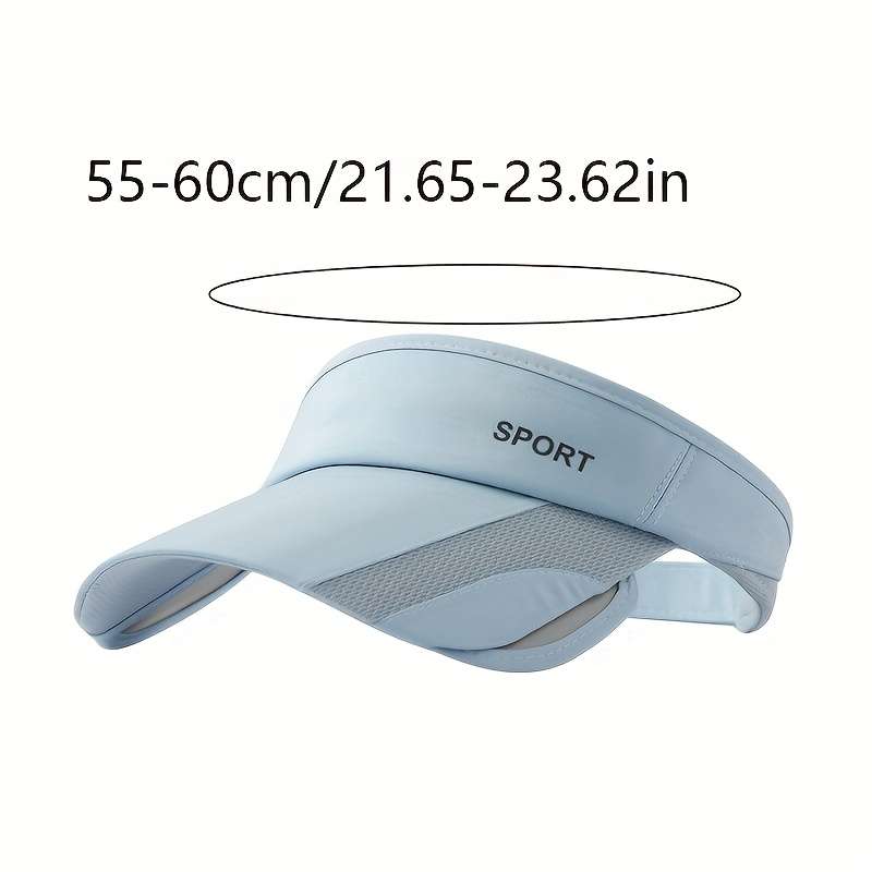 1pc A Women'S Outdoor Sports Sun Protection Cap with an Open Top Stylish And Versatile for Casual