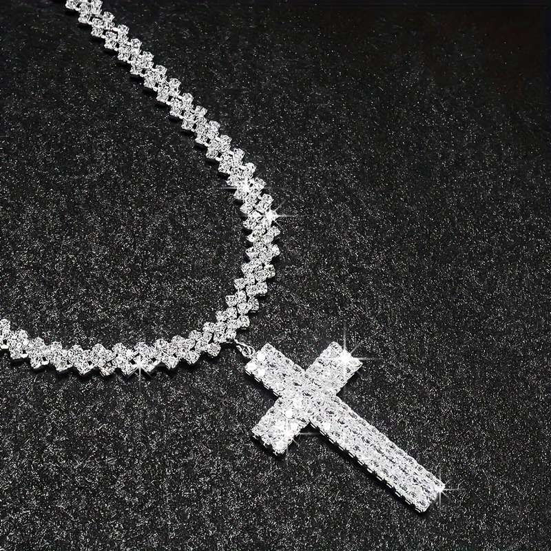 1 Piece Silvery Jesus Theme Pendant