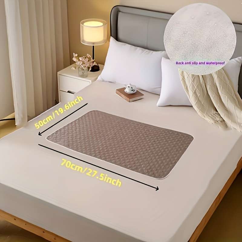 1Pc Diaper Smoke Gray  Counter  Slip  Size 70X90Cm  27.56X35.43In