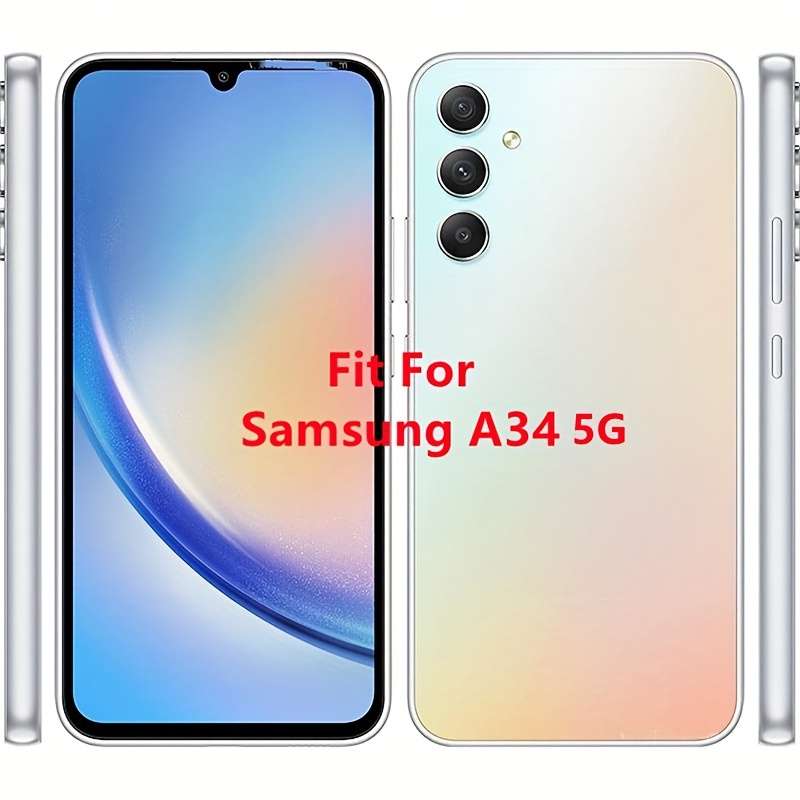 1pc Transparent For Samsung Samsung Galaxy A34 5G Phone Cases