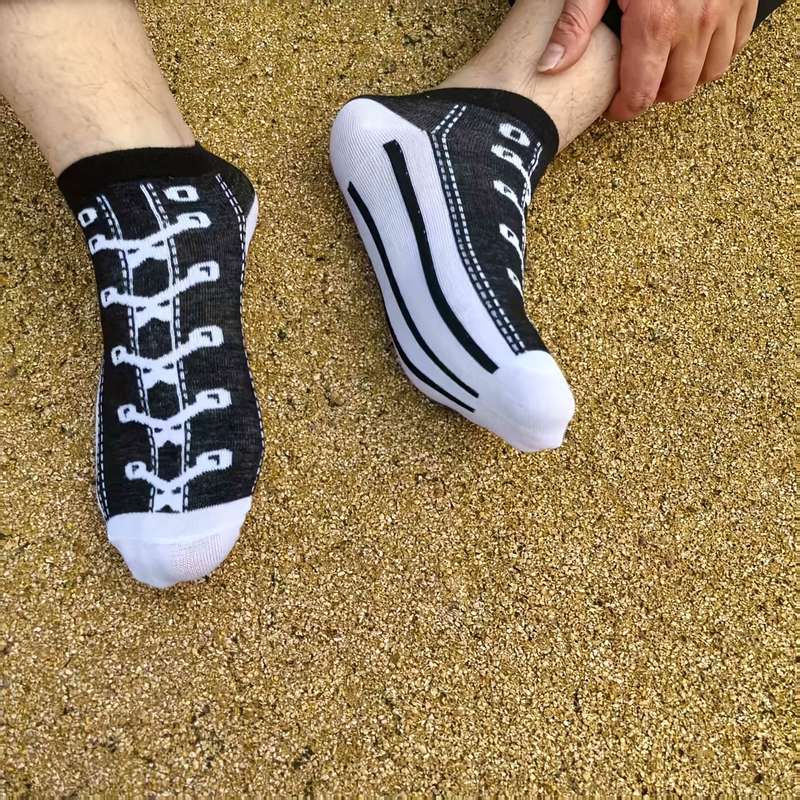 5 Pairs Mixed Color One Size High Elastic Socks
