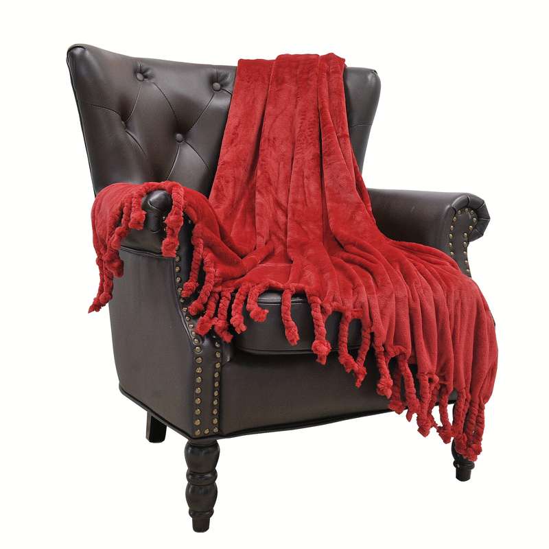 1ps Blanket Color A Brown size 152.4cm X 203.2cm