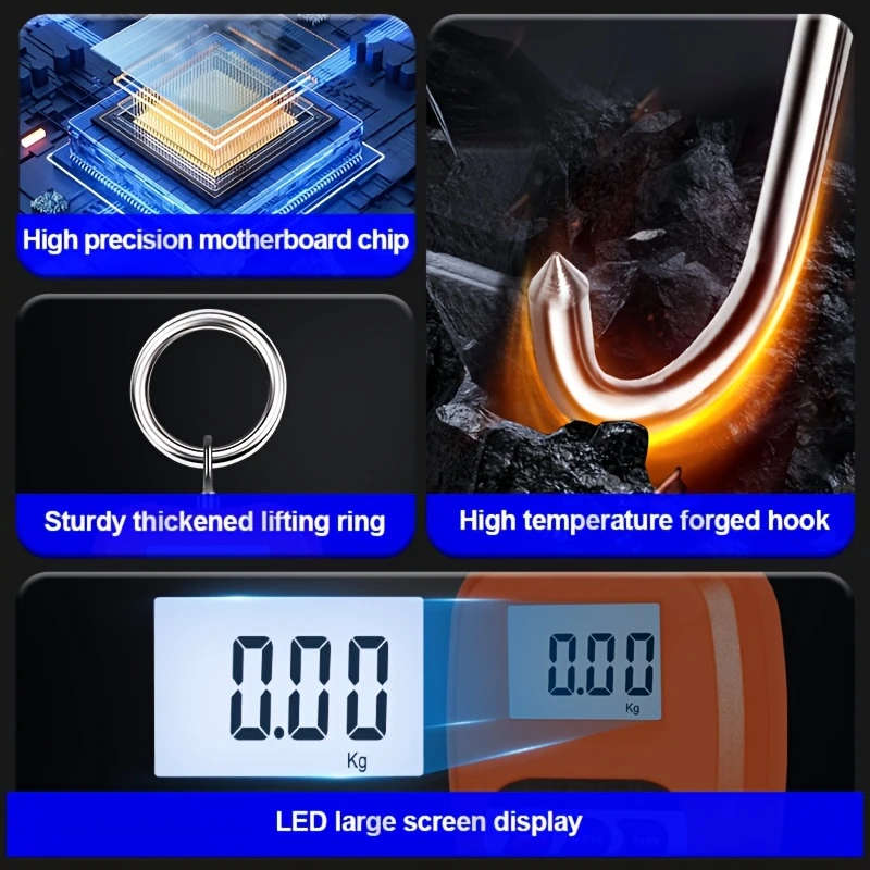 Digital Crane Scale Mini Portable Digital Scale 300 kg