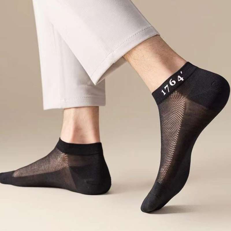 5 Pairs One Size High Elastic Socks