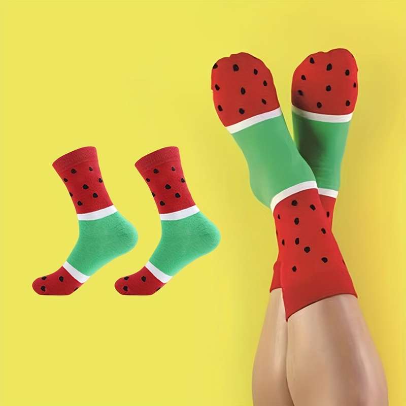 1 Pair Of Pineapple Socks One Size Socks