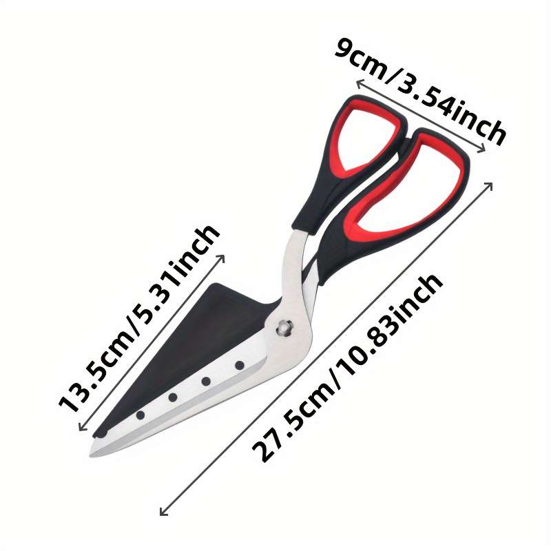 1 Piece Of Multifunctional 2 In 1 Pizza Scissors