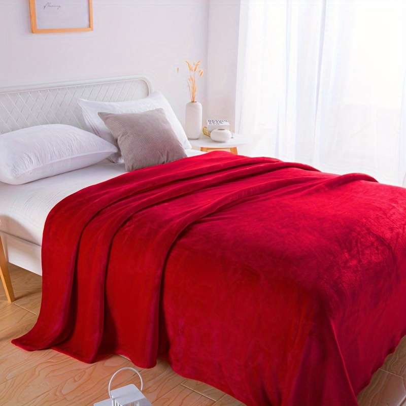 1ps Blanket Color Bright Green size 200x230