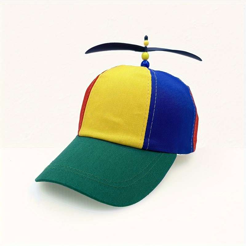 1pc European and American cross-border creative detachable propeller baseball cap spring and summer