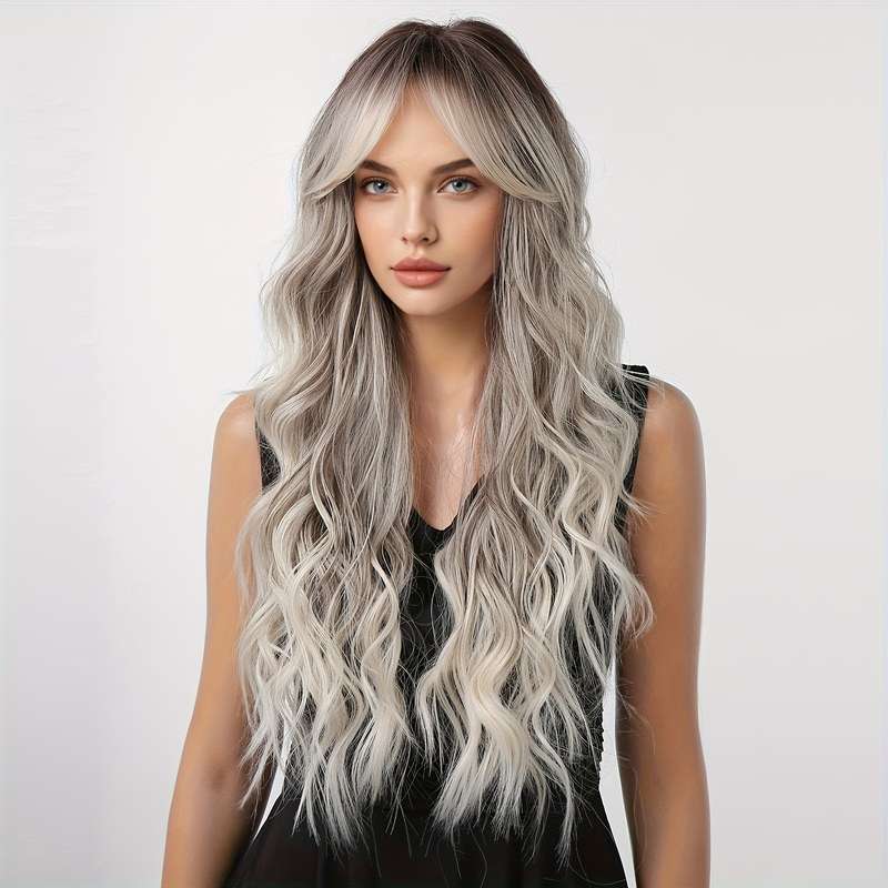 1Pc Mixed Color 66.04cm Fashion Design Wig