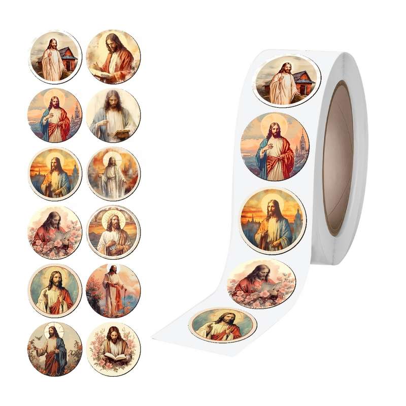 1pc  Jesus Christian Themed Stickers