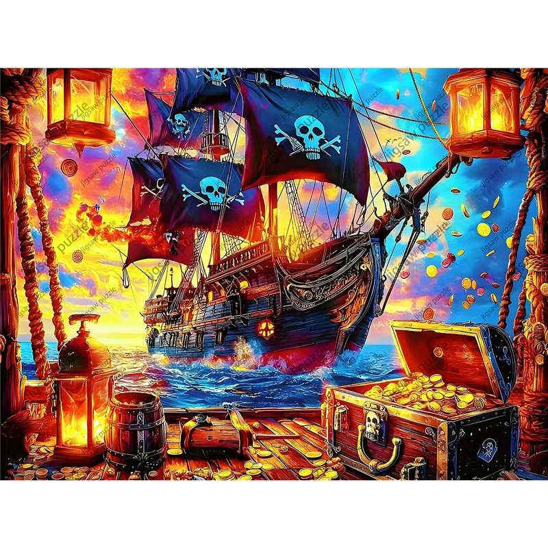 1000 Piece Mini Paper Jigsaw Puzzle