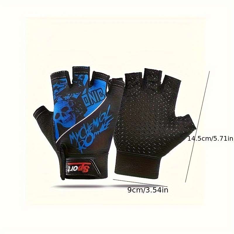 1 Pair Red One Size Outdoor Sports Gloves