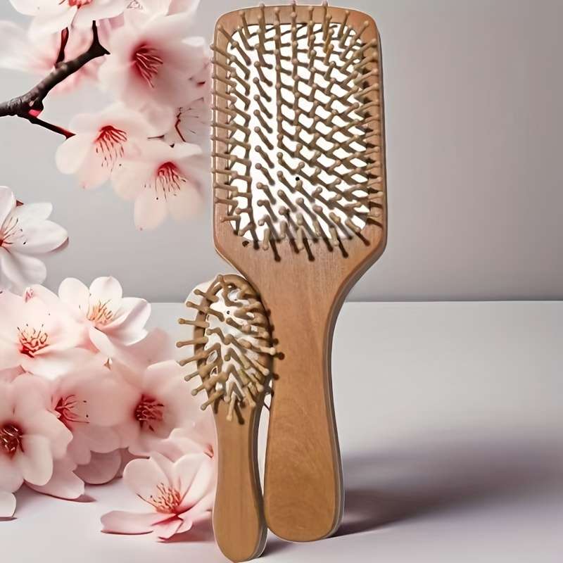 1pc Wood Pet Comb