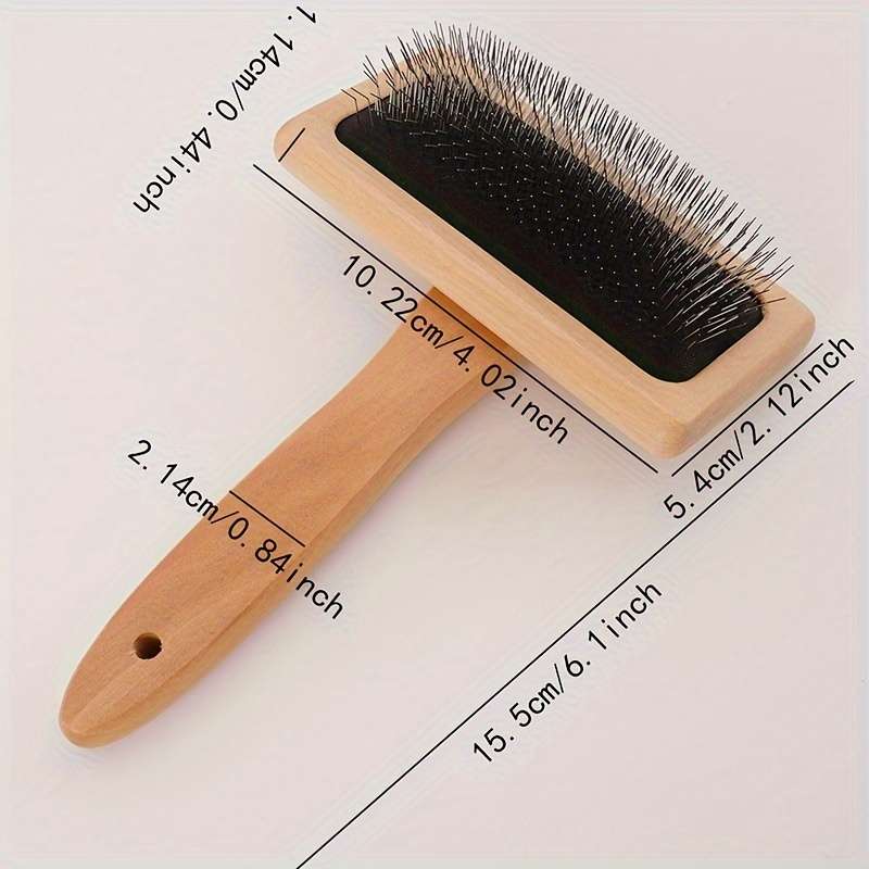 1pc Varnished medium Comb Pet Comb