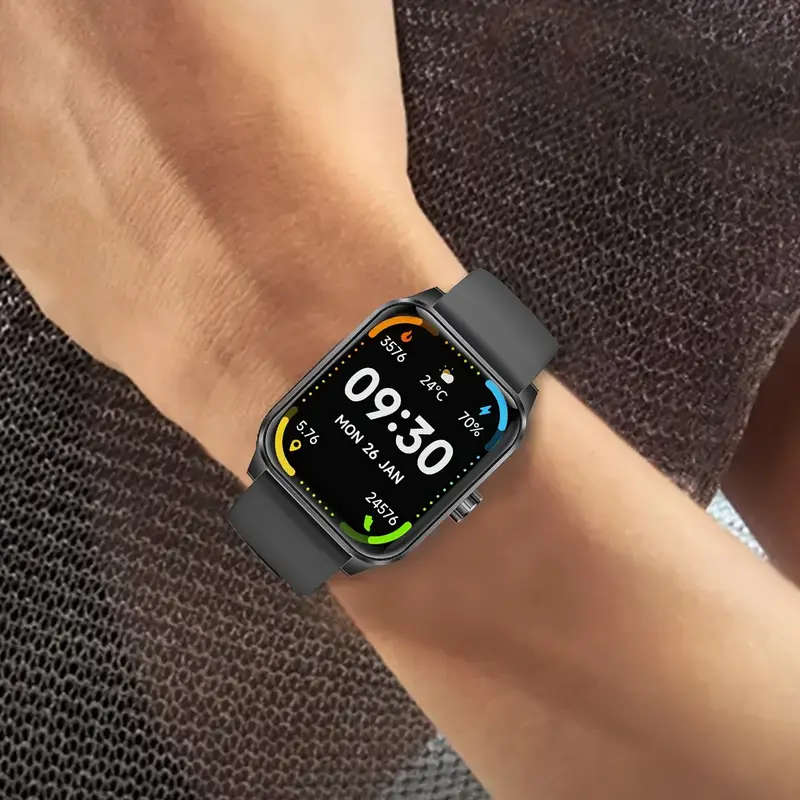Smartwatch 3D Dynamic Sports Plant Growth Dial 1.85-Inch Large Screen True Smart Call Watch 100+ Spo