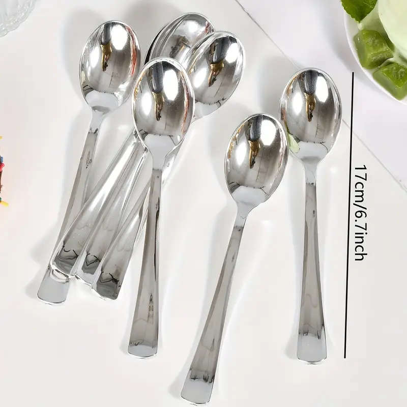 36pcs Outdoor Camping Plates Knives Forks Tableware Made Of PC Material Non-Metallic Disposable Outd