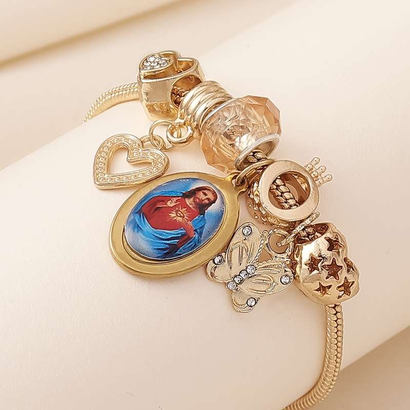 1 Piece Virgin Mary Jesus Theme Pendant