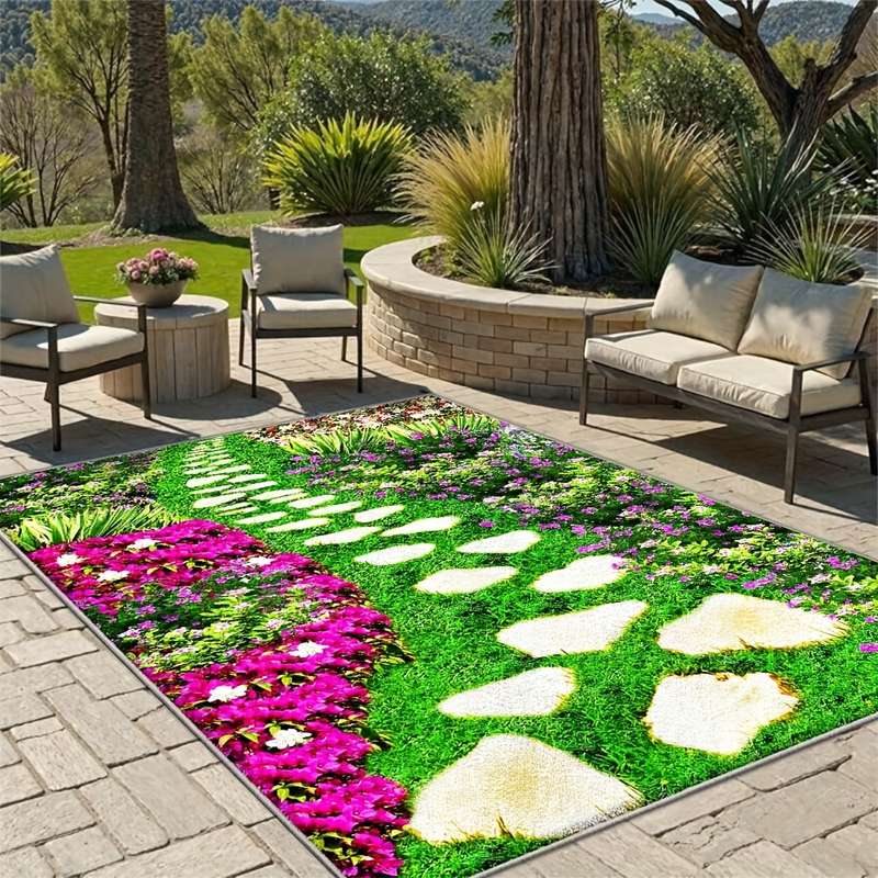 1Pc TEDwycp19693 80x160cm 31.5x62.9inch Floor Mat