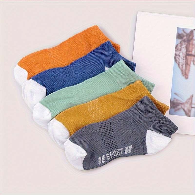 20 Pairs Orange One Size High Elastic Socks