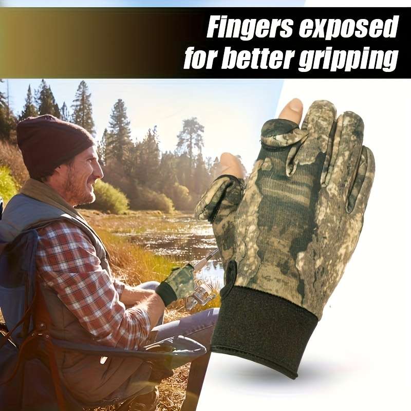1 Pair Brown Size XL Outdoor Sports Gloves