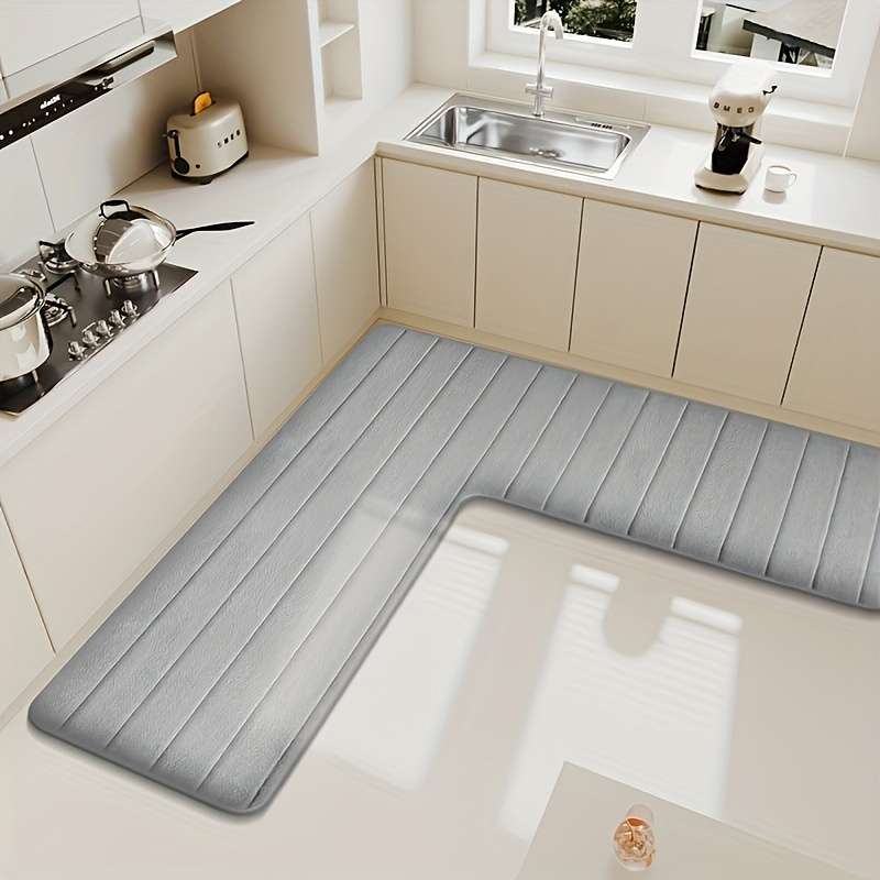 1Pc Light Grey 150x150x45 59x59x17.7inch Floor Mat