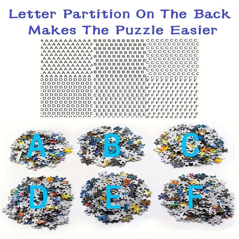 1000 Piece Mini Paper Jigsaw Puzzle