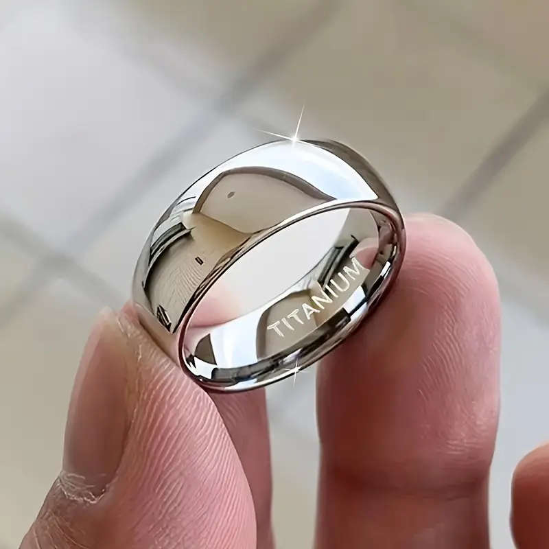 Titanium Ring - 6mm Wide