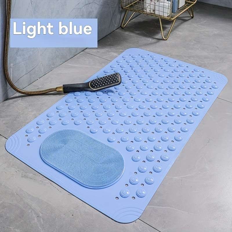 1Pc 36x70cm Light Blue Massage Model Floor Mat