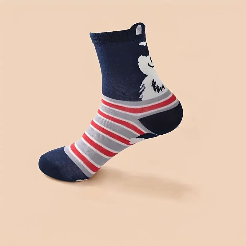 Sock 5 Pack   Mixed Colors  One Size
