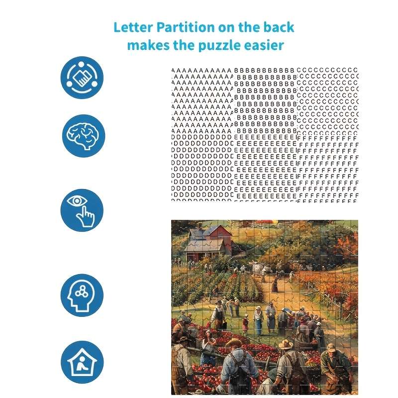 1000 Piece Paper Jigsaw Puzzle For Adults