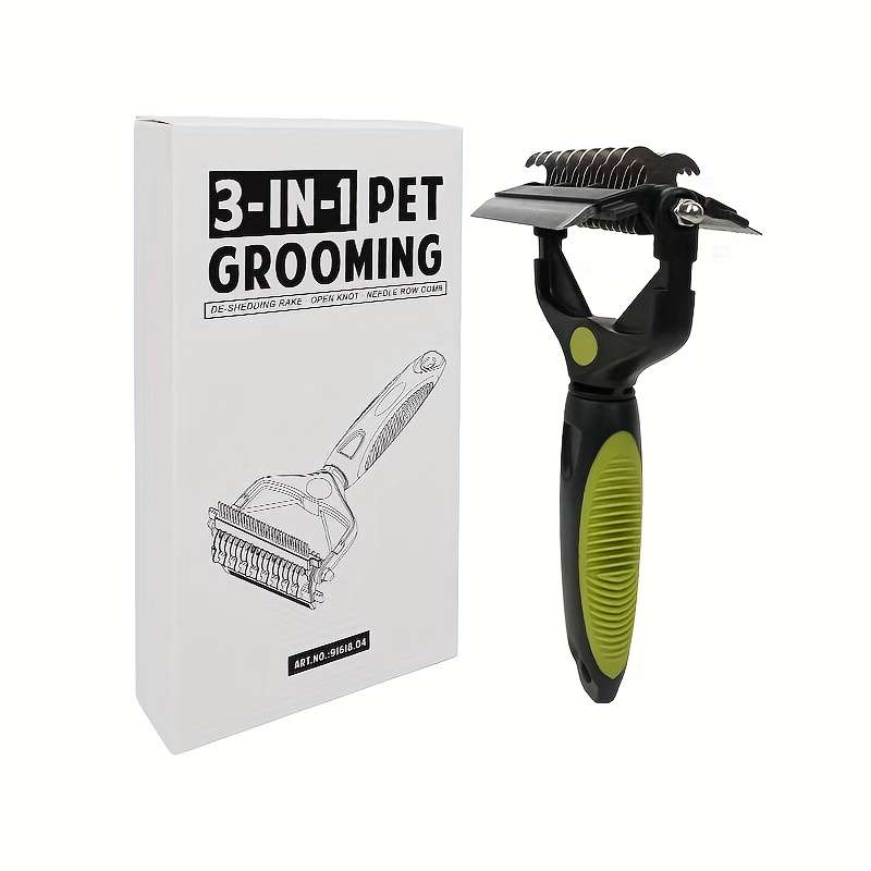 1pc Green Pet Comb