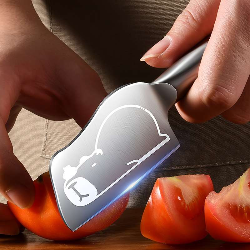 1pc Butter Knife Mini Small Kitchen Knife All-Steel Fruit Knife Home Use Youngsters's Vegetable Cut